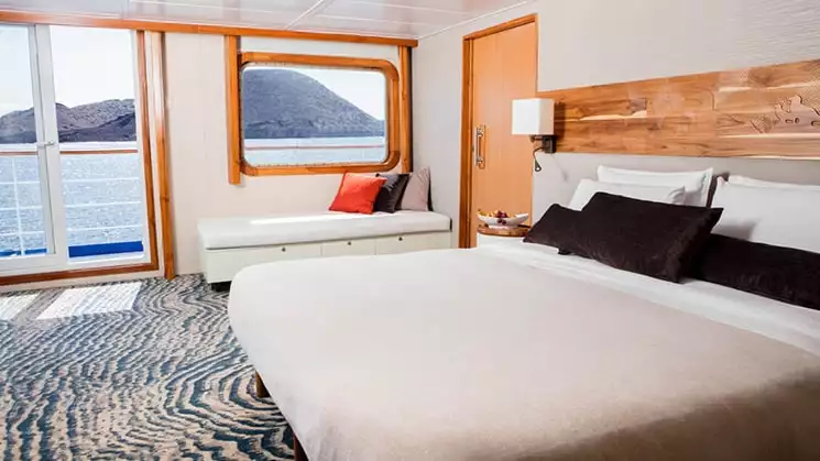 Balcony Suite aboard Galapagos Legend