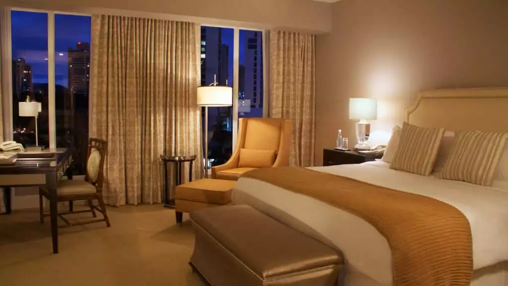 Tower Executive Room with king bed at Bristol Panama Hotel