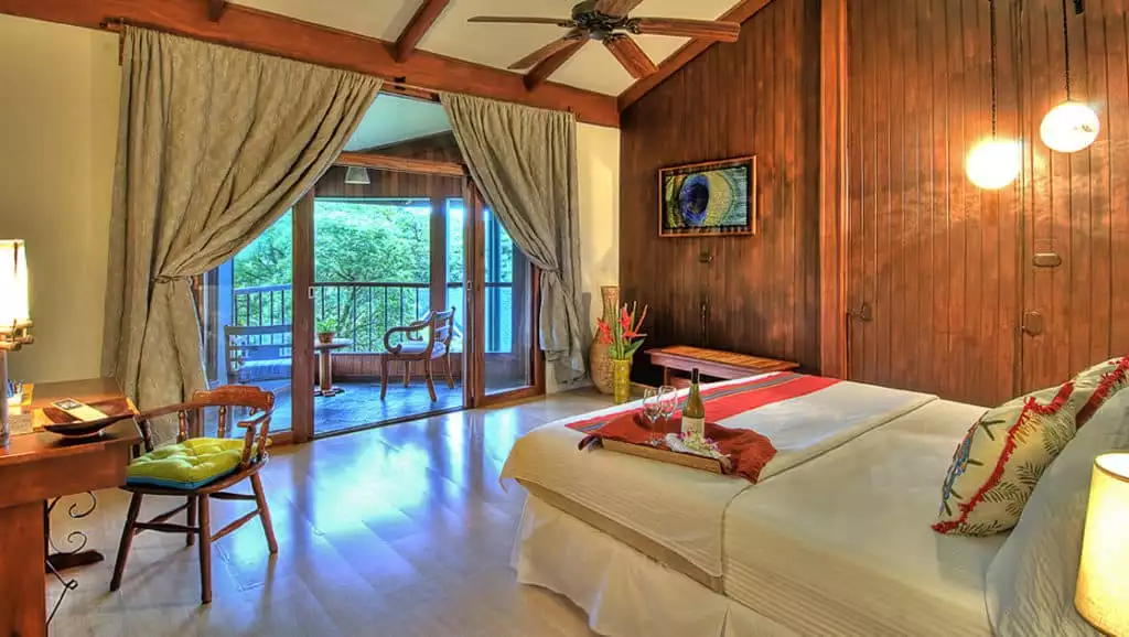 Forest View Balcony Room with King Bed at Monteverde Lodge

