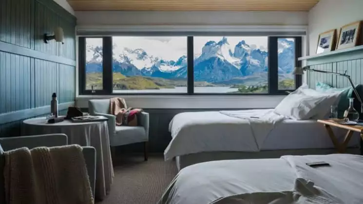 Cordillera Paine Room at Explora Torres del Paine Lodge