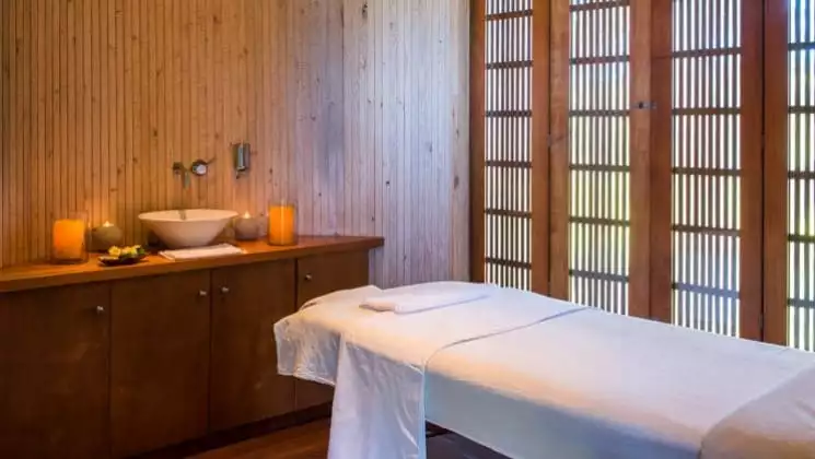 Relax after a day of exploration in the massage room