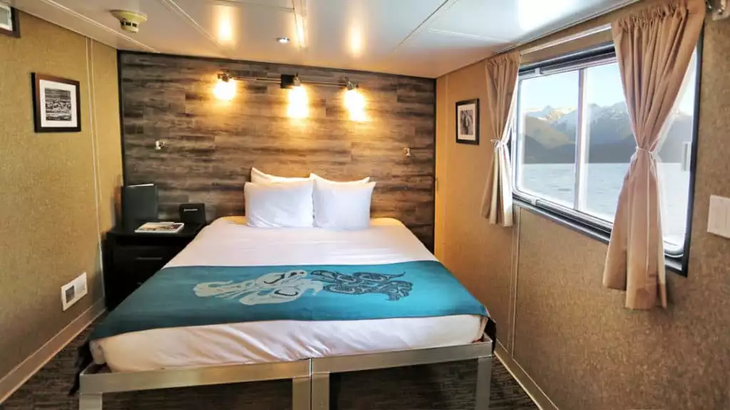 Category AAA Stateroom with double bed aboard Admiralty Dream