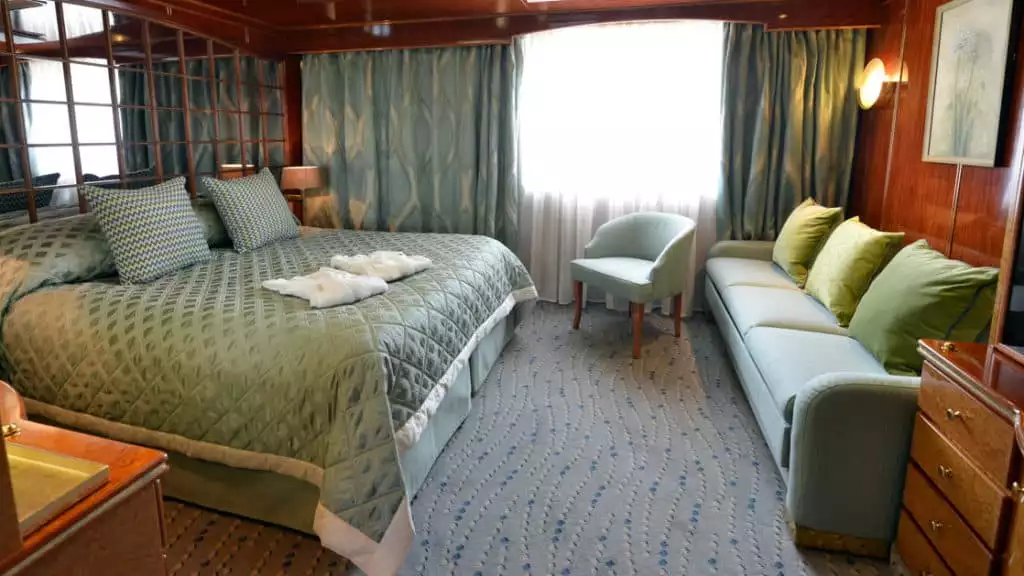 Promenade Suite aboard Hebridean Sky
