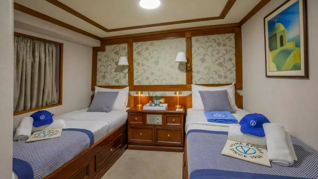 Category B & C cabin (twin beds only) aboard Callisto