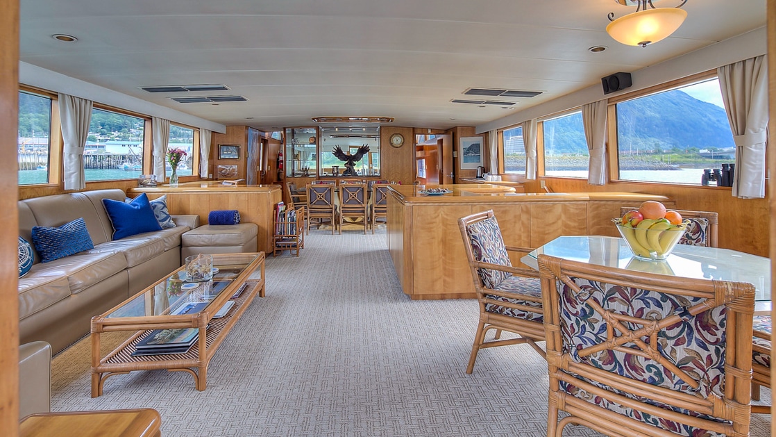 Golden Eagle Alaska Charter Yacht AdventureSmith Explorations