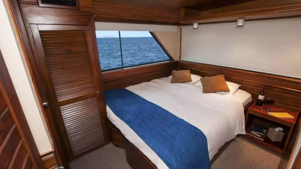 Booby deck cabin aboard the Letty