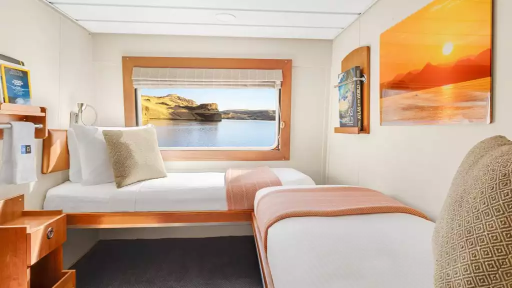 Category 1 cabin aboard Sea Bird & Sea Lion. Photo by: Douglas Scaletta