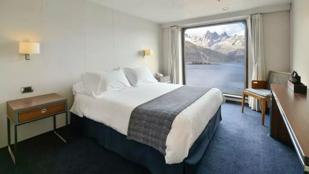 Category AAA cabin with double bed aboard Stella Australis 