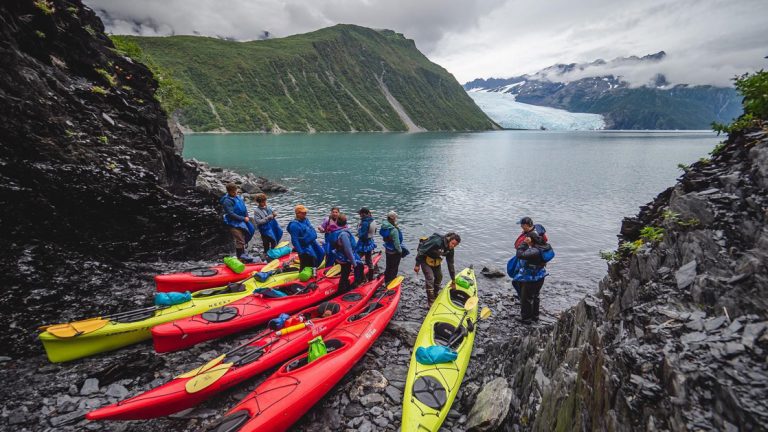 Take the great adventure kayaking on the Alaska Coast to Denali Adventure and see sights up close that will mesmerize you