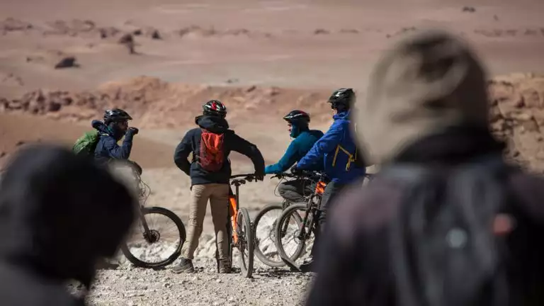 Bike out across Atacama desert on this epic land tour where you will see the hidden beauty of this Chilean desert with Explora