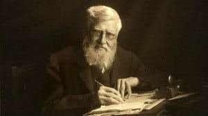 Portrait of Alfred Russel Wallace .
