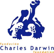 Charles Darwin Foundation logo with giant tortoise silhouette graphic 
