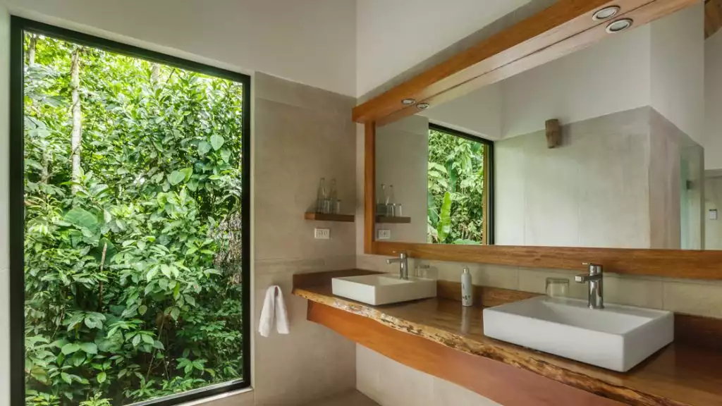 Suite Bathroom at Sacha Jungle Lodge