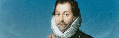 Painting of Sir Francis Drake. 