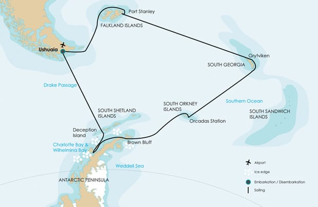 Where Is South Georgia Island Antarctica 620 