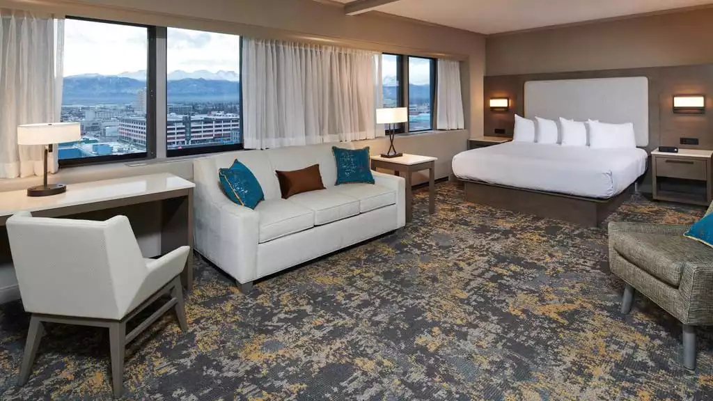 Executive suite at Hilton Downtown Anchorage