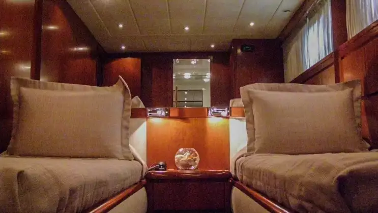 Standard cabin aboard Absolute King