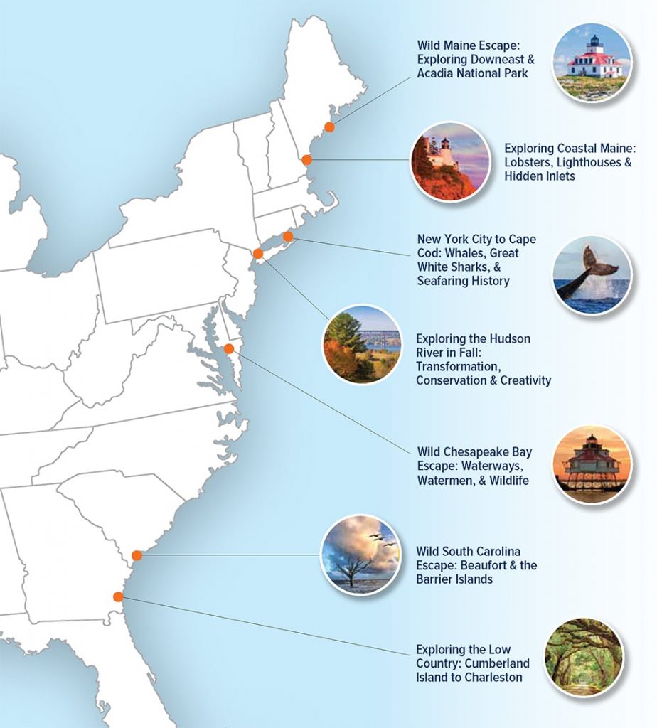 East Coast Cruises New England & Fall Foliage is Best by Small Ship