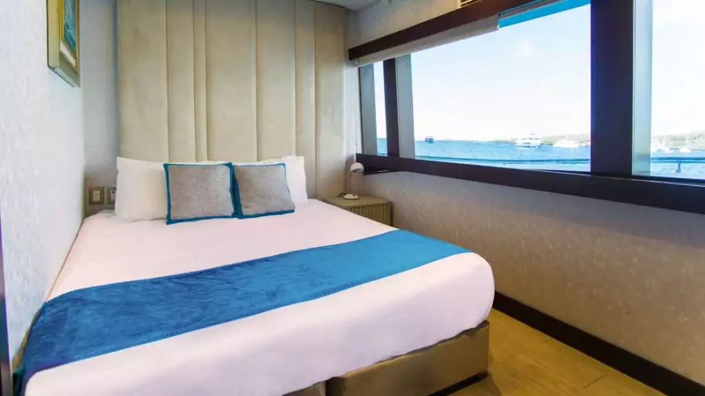 Stateroom #7 with double bed aboard Grand Majestic