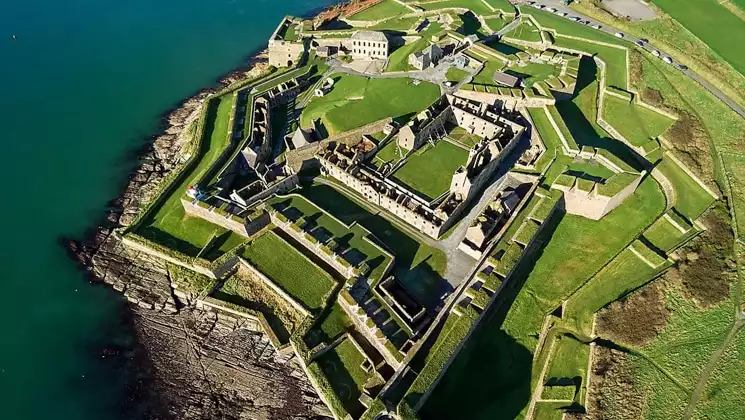 17th-century fort at Kinsale, Ireland. Seen on the Smithsonian itinerary. Photo by: Ponant