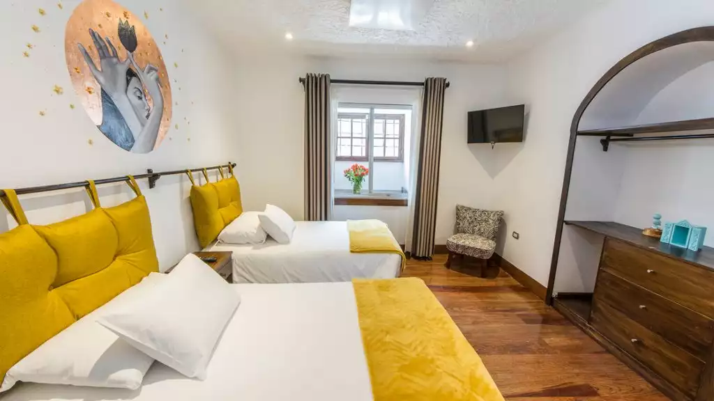 Superior Room with single beds at XO Art House