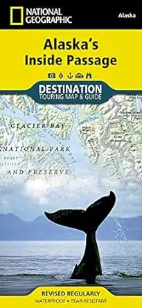 Cover of Alaska's Inside Passage (National Geographic Destination Map)