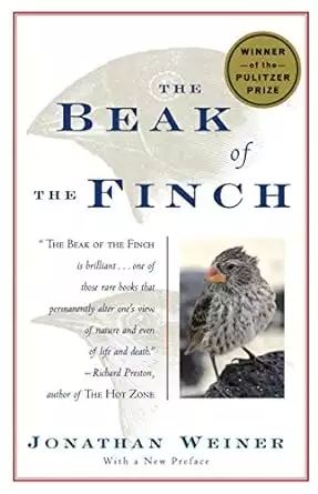 Book cover of the Beak of the Finch by Jonathan Weiner