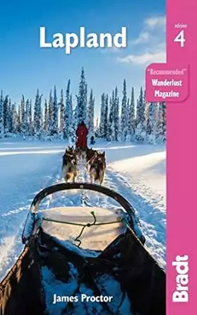 Cover of the Brandt Travel Guide Lapland