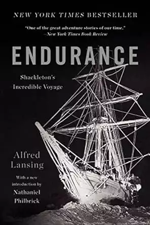 Antarctica book cover of Endurance by Alfred Lansing