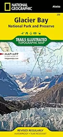 Cover of Glacier Bay National Park and Preserve (National Geographic Trails Illustrated Map)