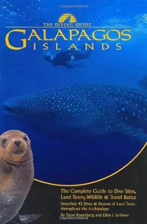 Galapagos book cover of The Diving Guide: Galapagos Islands