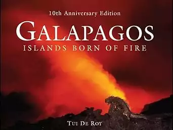 Coffee table book cover of Galápagos: Islands Born of Fire