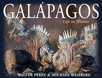 Coffee table book cover of Galápagos: Life in Motion