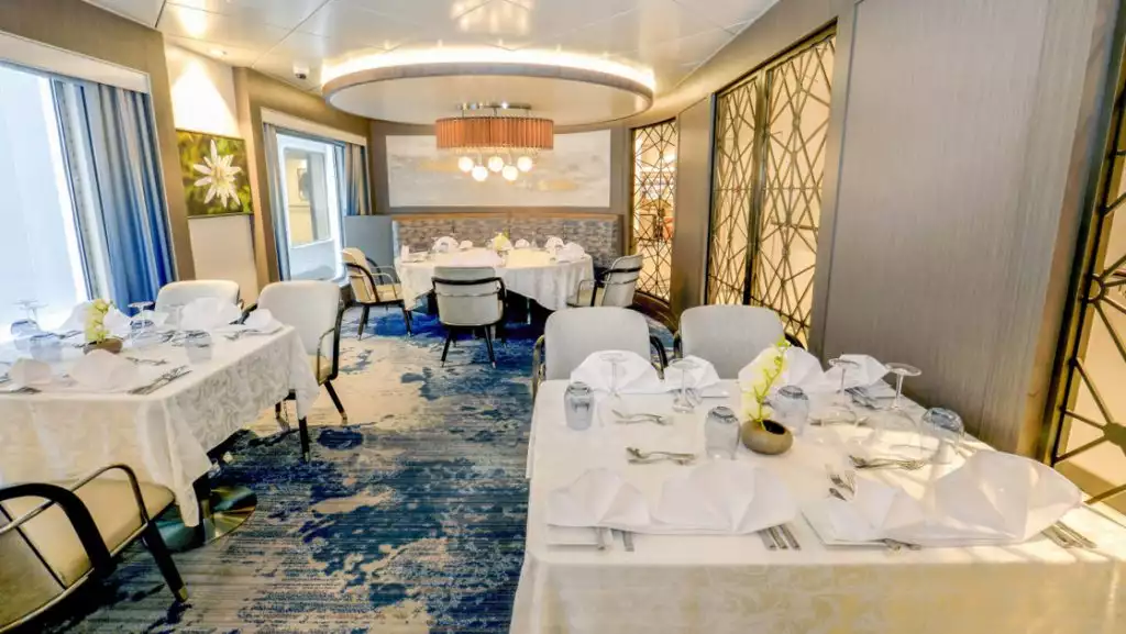 Private Dining Room aboard Ocean Explorer. Photo by: Quark Expeditions