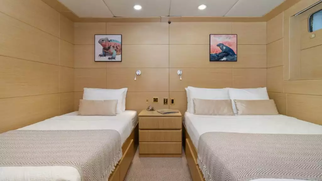 Stateroom #4 (full & twin bed only) aboard Passion