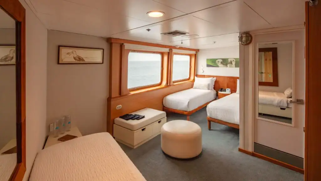 Legend Suite (triple occupancy) aboard Galapagos Legend