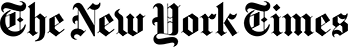 new york times logo black