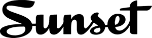 Sunset magazine logo black