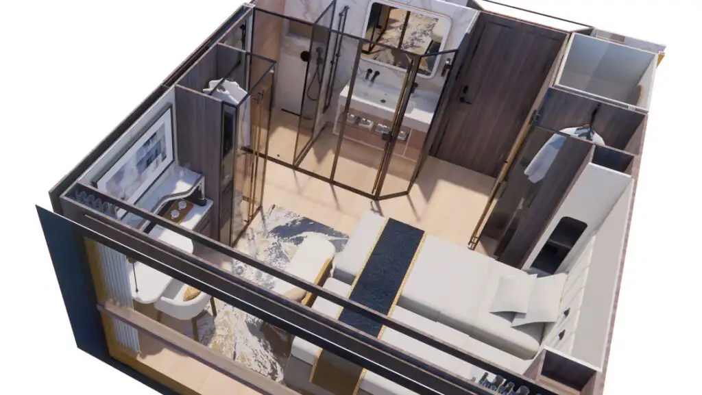Cabin (C1-C4) aboard Connect